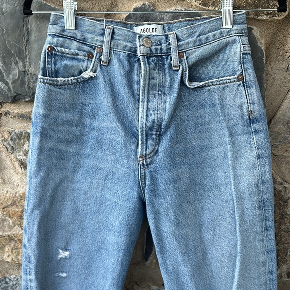 AGOLDE 90's PINCH WAIST IN LINEUP Jeans size 24 - Picture 5 of 11